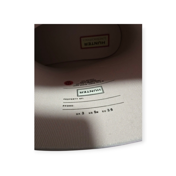 Hunter X Loveshackfancy Play Pink Floral Ankle Boot 5 - Picture 6 of 8